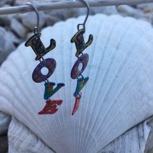 Love earrings (long)